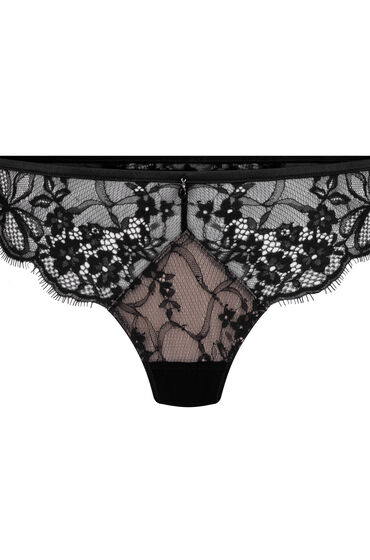 Thumbnail - Hunkemöller Tanga Prina Schwarz