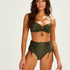 Knapper Bikini-Slip mit hohem Beinausschnitt Lucia, grün