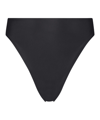 Bikini-Slip mit hohem Beinausschnitt Black HKM x NA-KD, Schwarz
