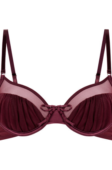 Thumbnail - Hunkemöller Unwattierter Bügel-BH Dulce Rot