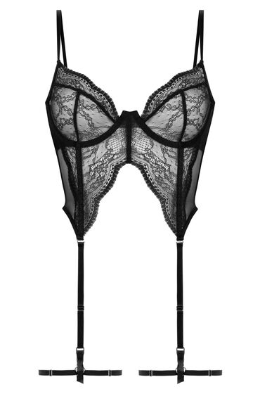 Thumbnail - Hunkemöller Bustier Isabelle Schwarz