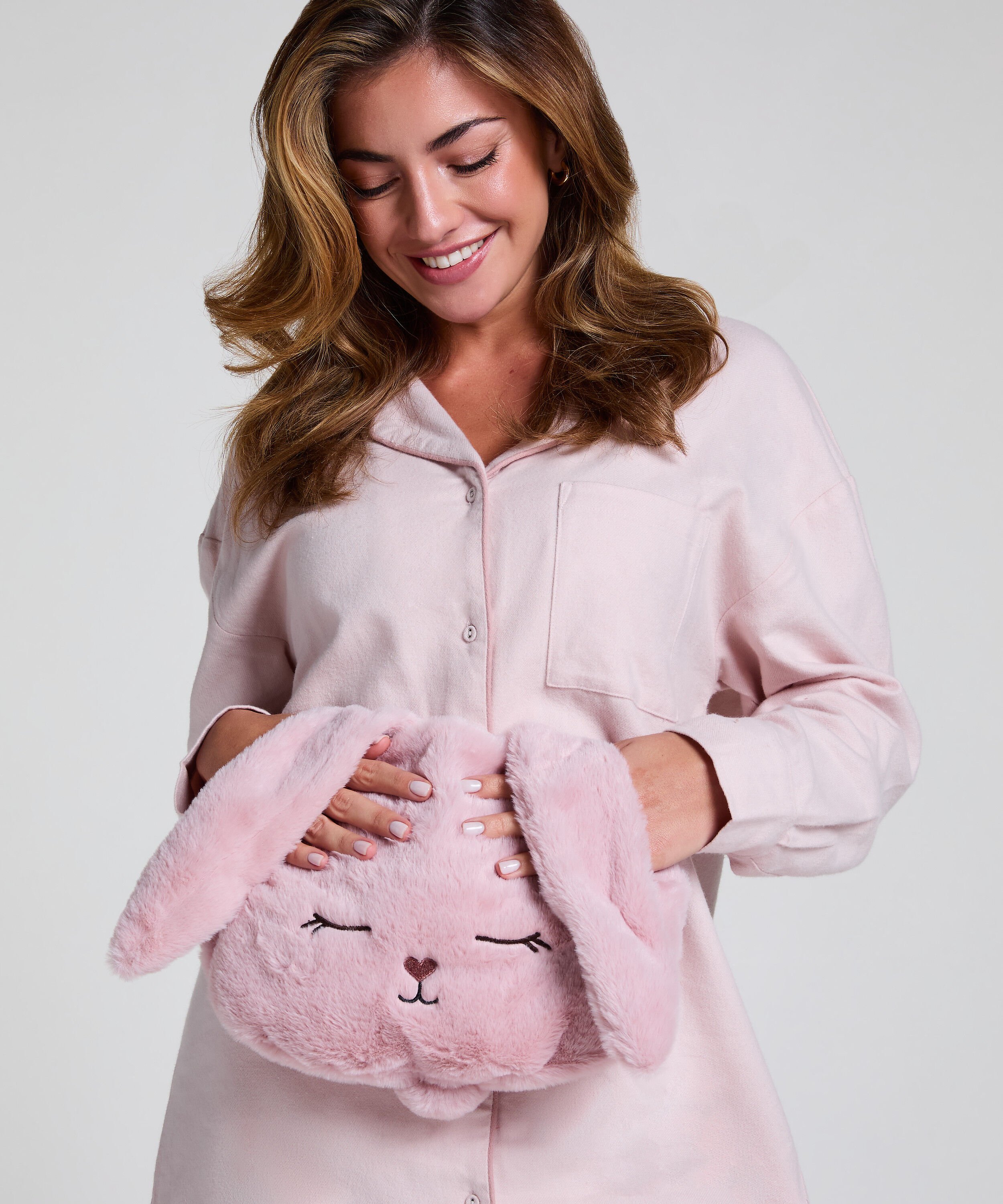 Wärmflasche, Rosa Wärmflasche, Rosa