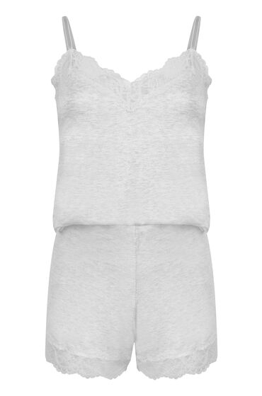 Thumbnail - Hunkemöller Pyjamaset Grau