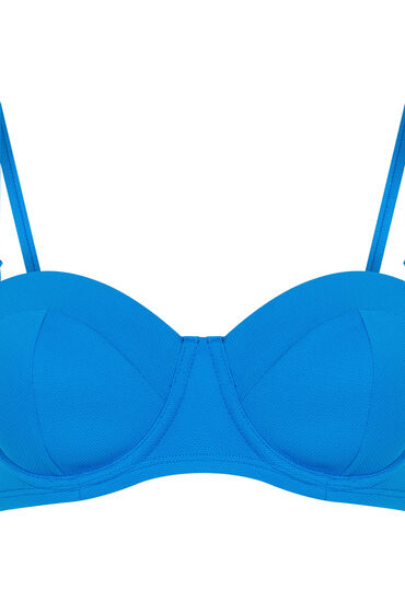 Thumbnail - Hunkemöller Bikini-Top Porto Blau