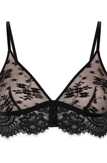 Thumbnail - Hunkemöller Bralette Lou Schwarz
