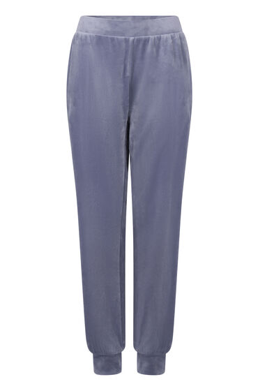 Thumbnail - Hunkemöller Jogginghose Velours Blau