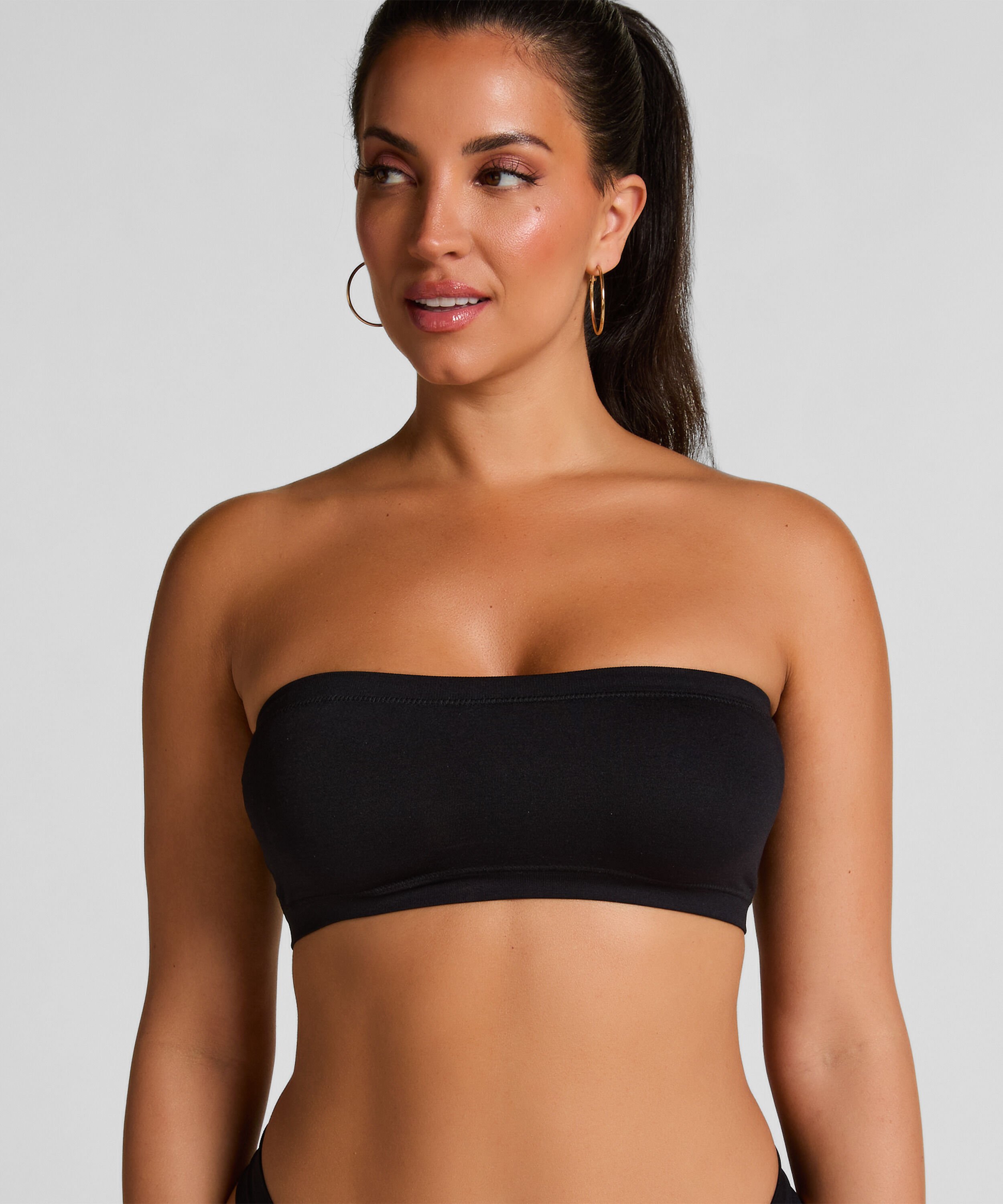 Bandeau-Bralette Dide, Schwarz Bandeau-Bralette Dide, Schwarz