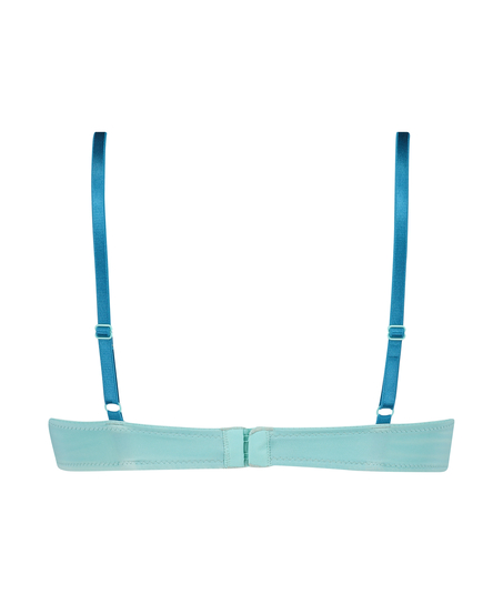 Vorgeformter B&uuml;gel-BH Plunge, Blau