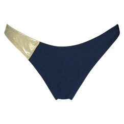 High-leg Cheeky-Bikinislip Dress Blues, Blau