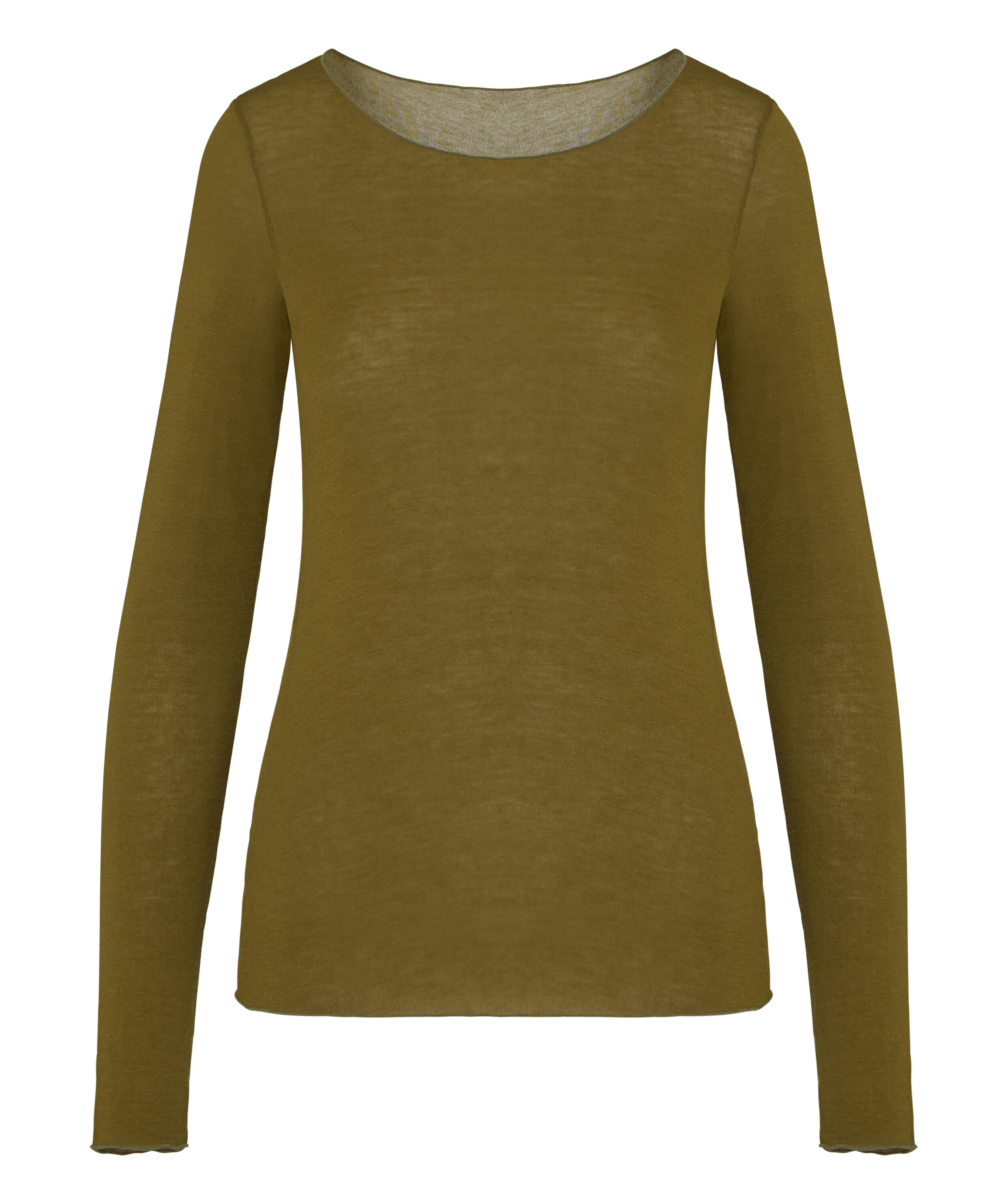 Super Soft Shirt aus Kaschmir-Mix mit U-Boot-Ausschnitt