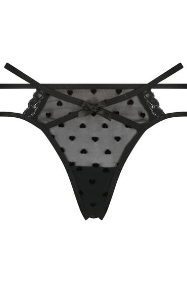 Thumbnail - Hunkemöller String Melda Schwarz