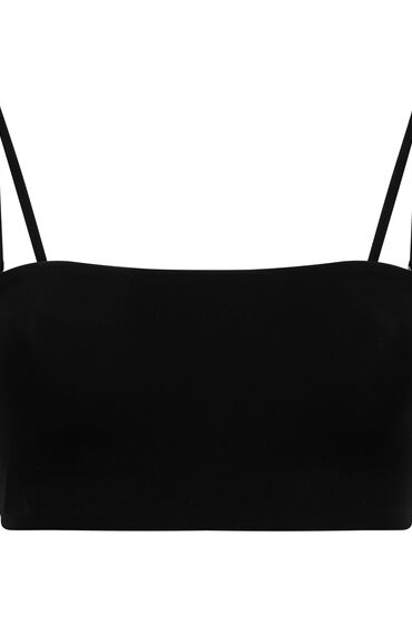 Thumbnail - Hunkemöller Bandeau Bralette Smooth Schwarz