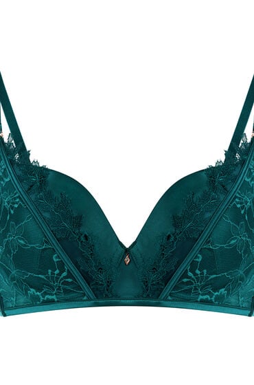 Thumbnail - Hunkemöller Vorgeformter Longline-Bügel-BH Julia Grün