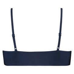 Bikini-Croptop Glow, Blau