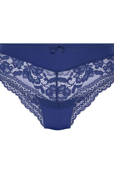 Thumbnail - Hunkemöller Brazilian-Shorts Valencia Blau