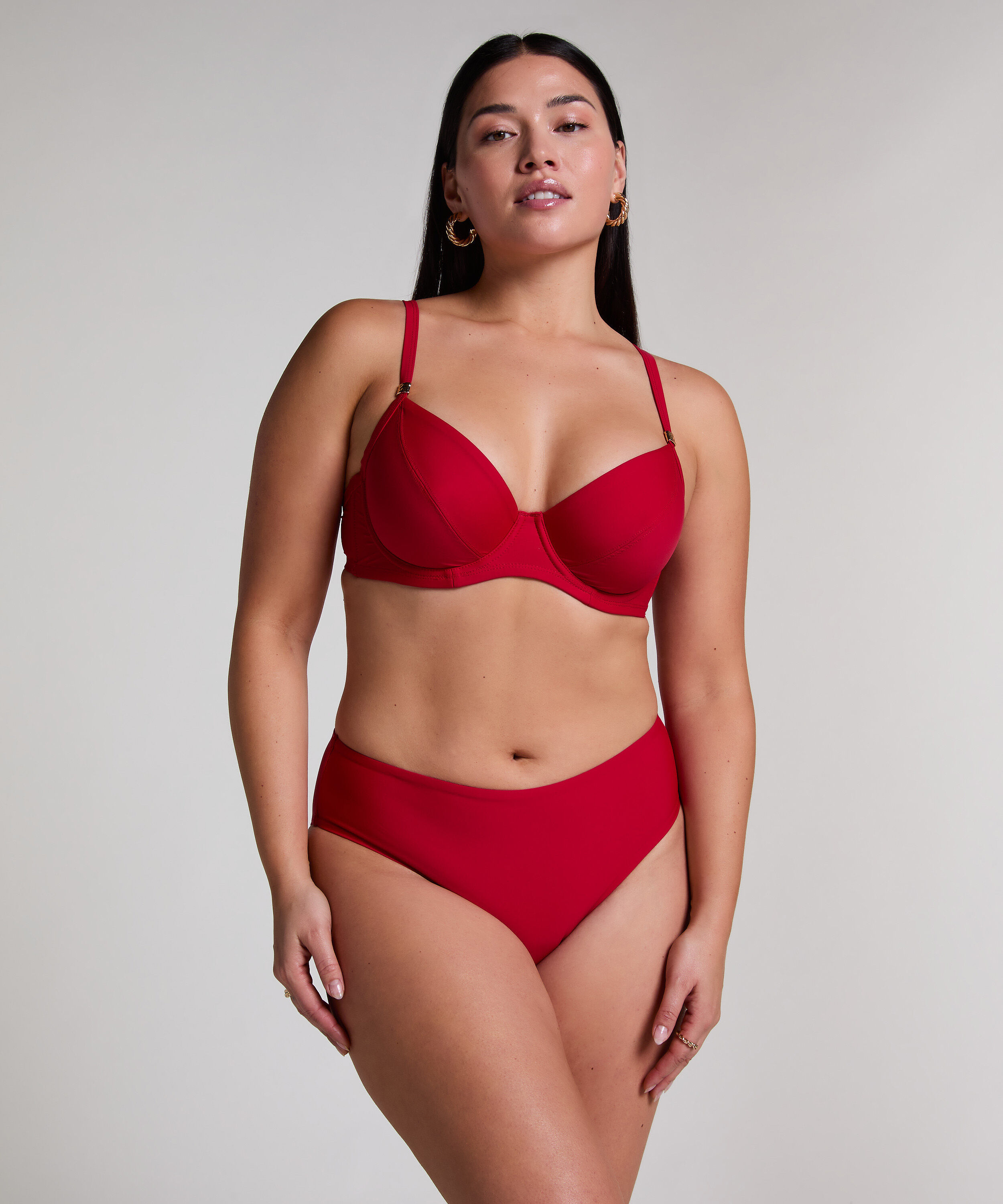 Luna Rio-Bikini-Unterteil Midi, Rot Luna Rio-Bikini-Unterteil Midi, Rot
