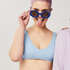 Bralette Bae, Blau