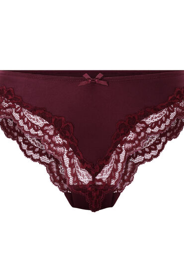 Thumbnail - Hunkemöller Brazilian Lace & Shine Lila