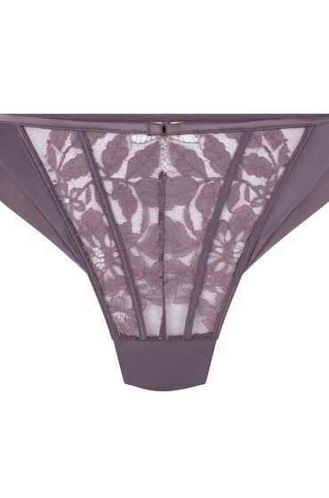 Thumbnail - Hunkemöller Malou Highleg String Lila