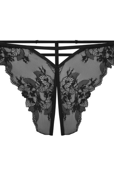 Thumbnail - Hunkemöller Brazilian Amari mit offenem Schritt Schwarz