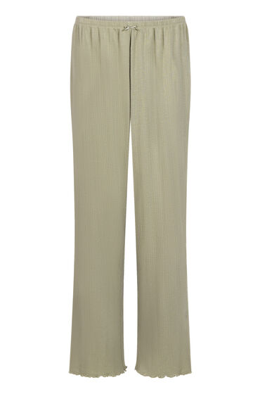 Thumbnail - Hunkemöller Pyjama Hose Loose Pointelle Grün