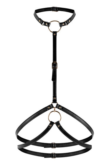 Thumbnail - Hunkemöller Harness-Top Schwarz