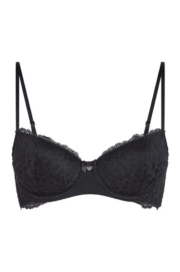 Thumbnail - Hunkemöller Vorgeformter Bügel-BH Marine Schwarz