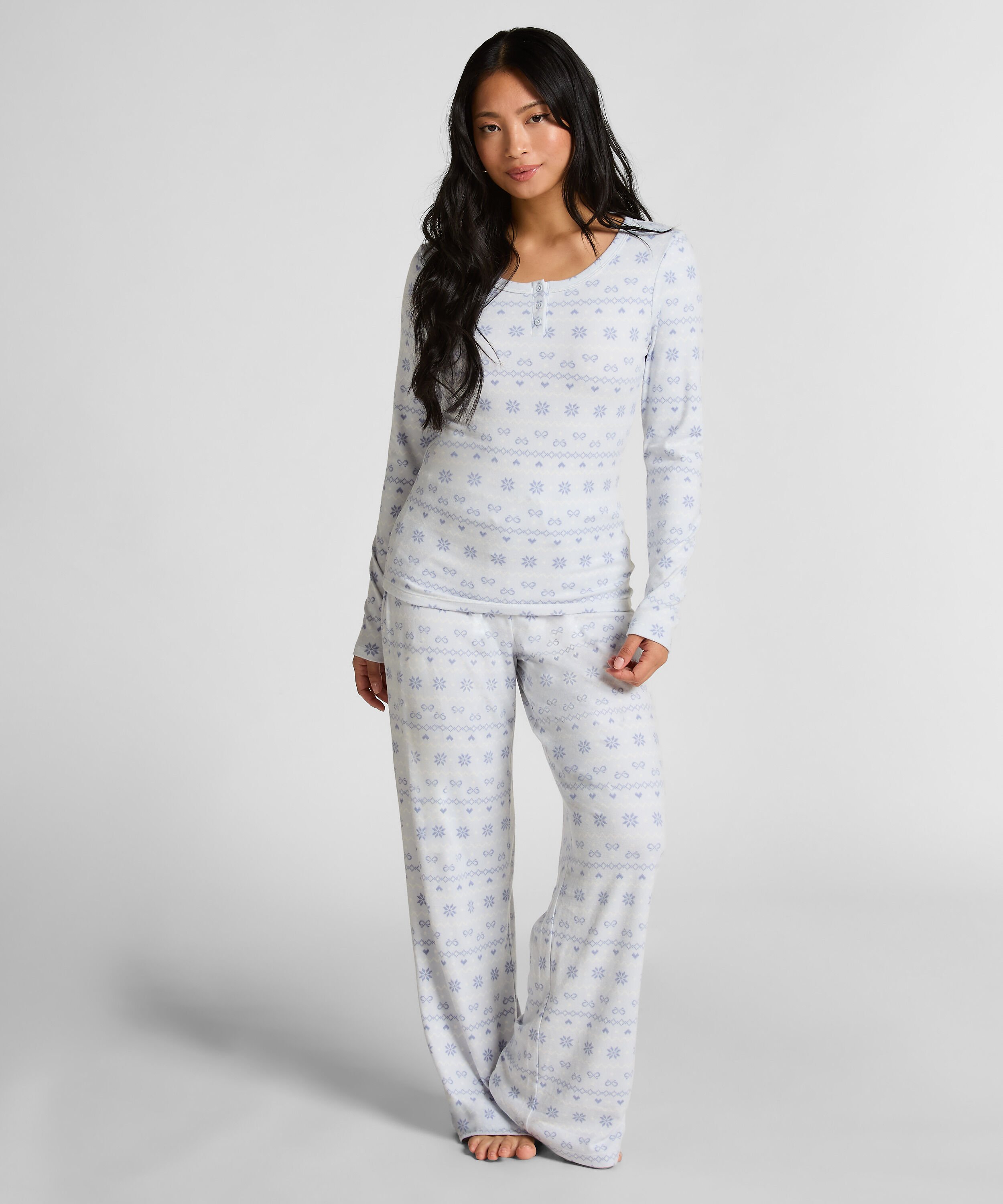 Pyjamaset Jersey Fairisle