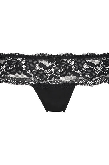 Thumbnail - Hunkemöller Boxerstring Florence Schwarz