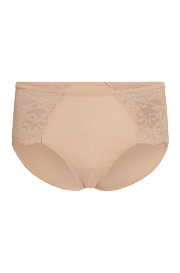 Thumbnail - Hunkemöller Superslip Midi aus Spitze Beige