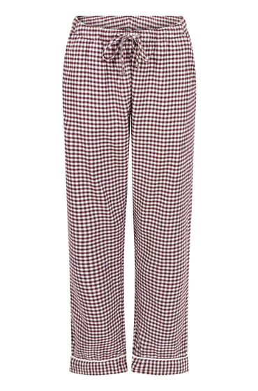 Thumbnail - Hunkemöller Pyjamahose aus Flanell Lila