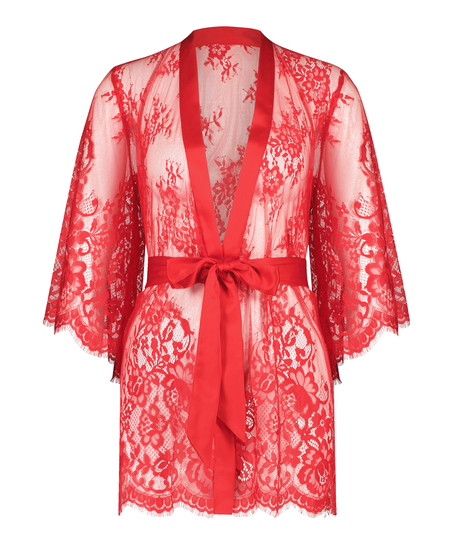 Kimono Lace Isabelle, Rot