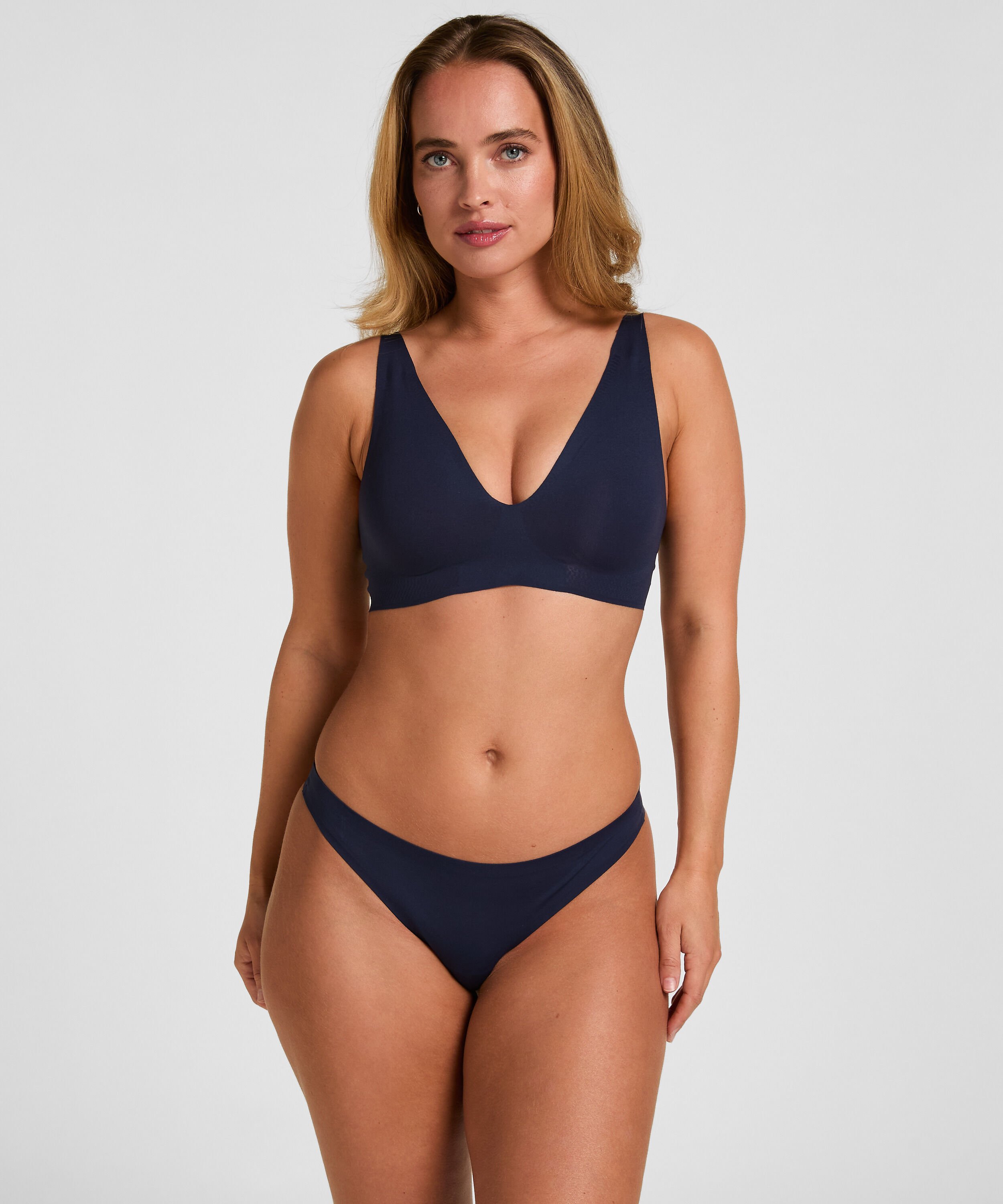 Super Comfort String, Blau