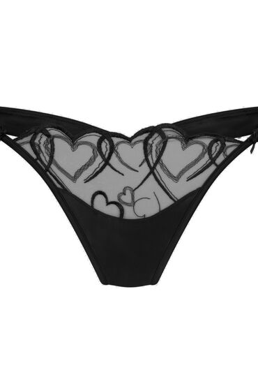 Thumbnail - Hunkemöller String mit hohem Beinausschnitt Olivia Schwarz