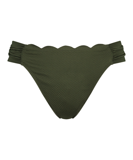 Bikini-Slip Scallop, grün