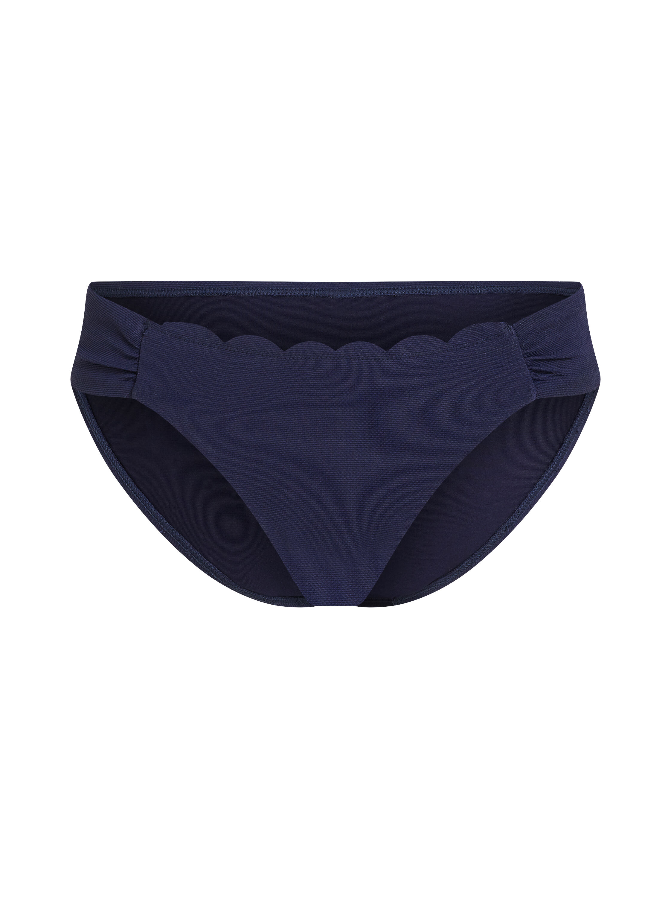 Bikini Slip Rio Scallop, Blau