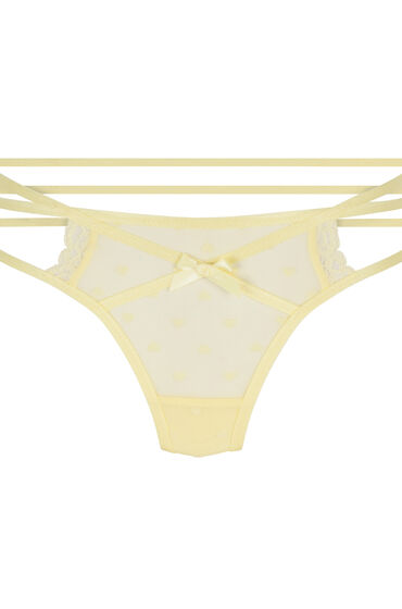 Thumbnail - Hunkemöller String Melda Gelb