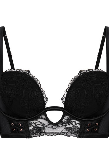 Thumbnail - Hunkemöller Catherine Vorgeformter Bügel-BH Schwarz