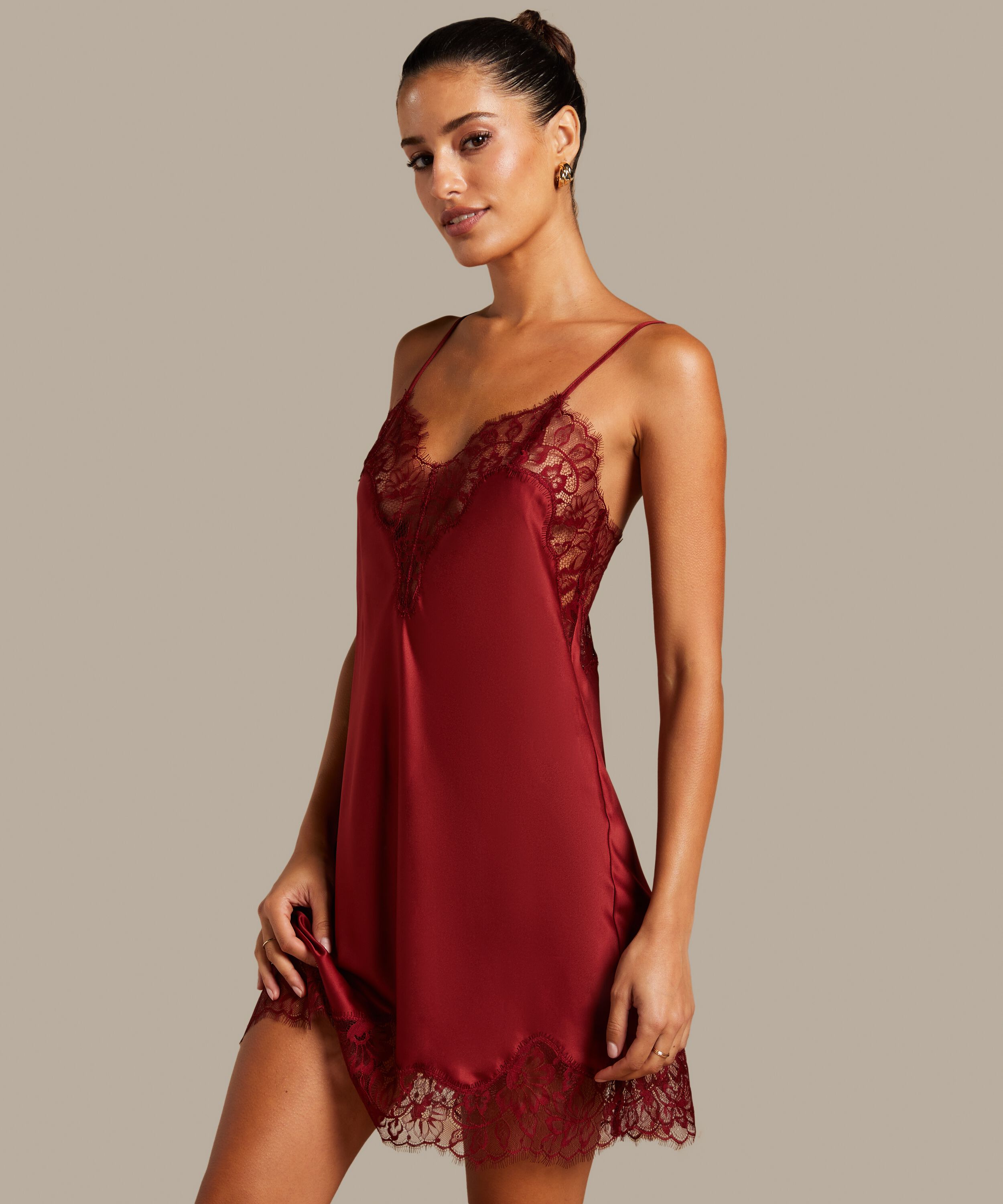 Slipdress Valerie, Rot Slipdress Valerie, Rot