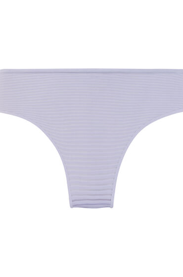 Thumbnail - Hunkemöller Invisible Brazilian Stripe Mesh Lila