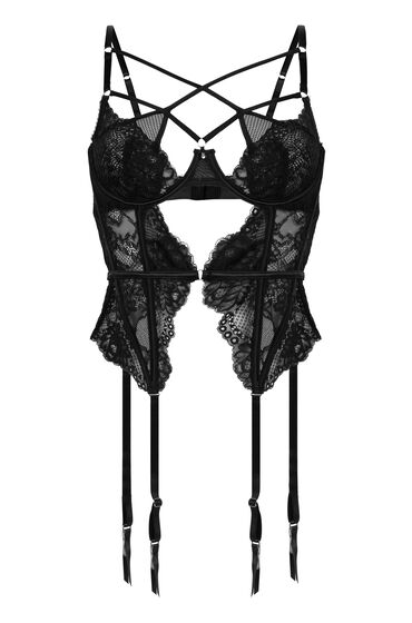 Thumbnail - Hunkemöller Bustier Anna Schwarz