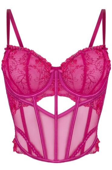 Thumbnail - Hunkemöller Peonie Bustier Rosa