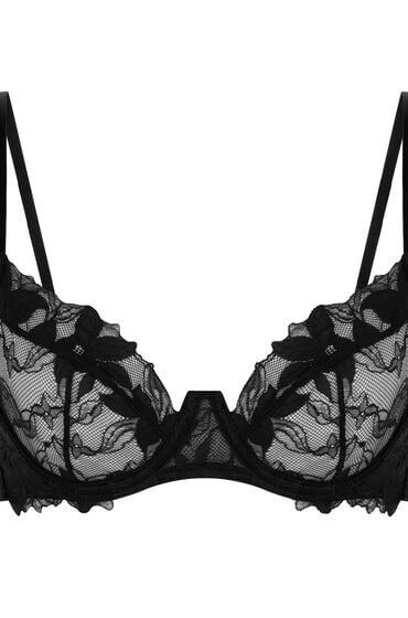 Thumbnail - Hunkemöller Unwattierter Bügel-BH Ingrid Schwarz