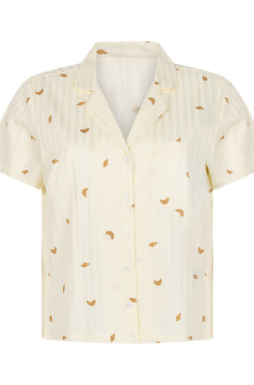 Thumbnail - Hunkemöller Jacke Baumwolle Gelb