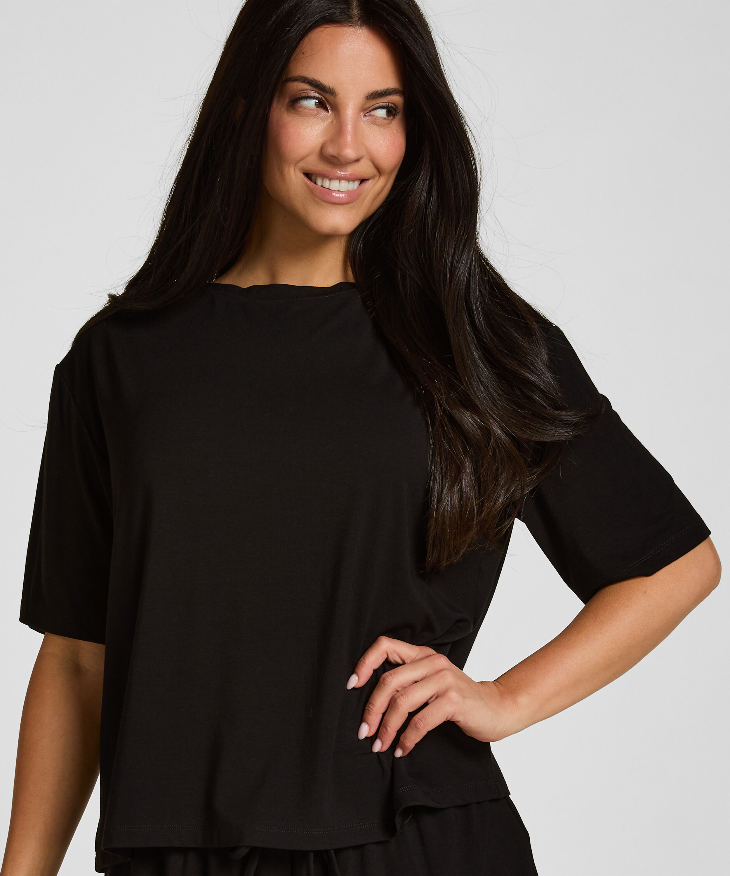 Pyjama Oberteil Jersey Kurzarm
