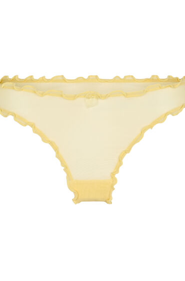 Thumbnail - Hunkemöller 3er-Pack Gingham String Gelb