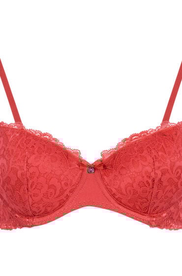 Thumbnail - Hunkemöller Vorgeformter Bügel-BH Marine Rot