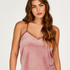 Cami Velours Lace, Rosa