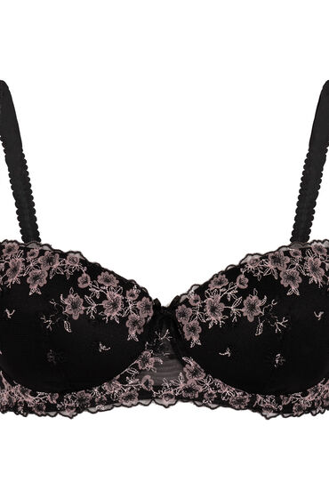 Thumbnail - Hunkemöller Chloe Vorgeformter Bügel-BH Schwarz