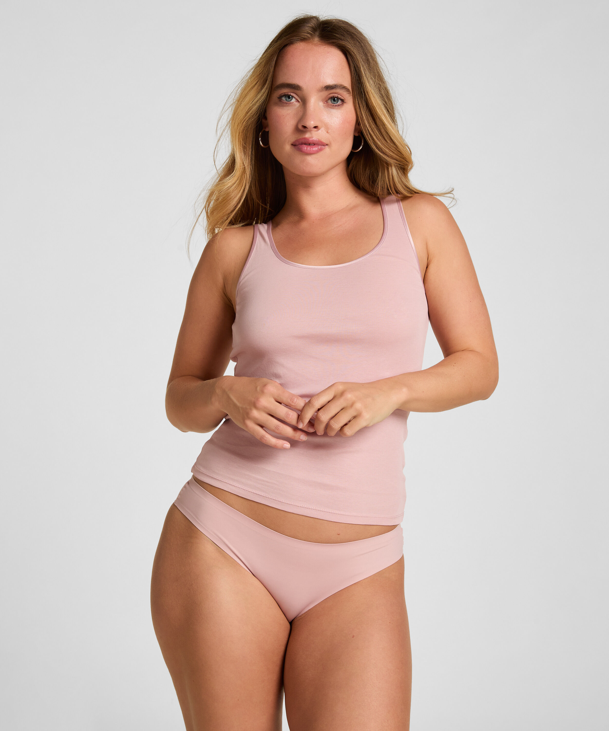 Damen Singlet Basic, Rosa Damen Singlet Basic, Rosa